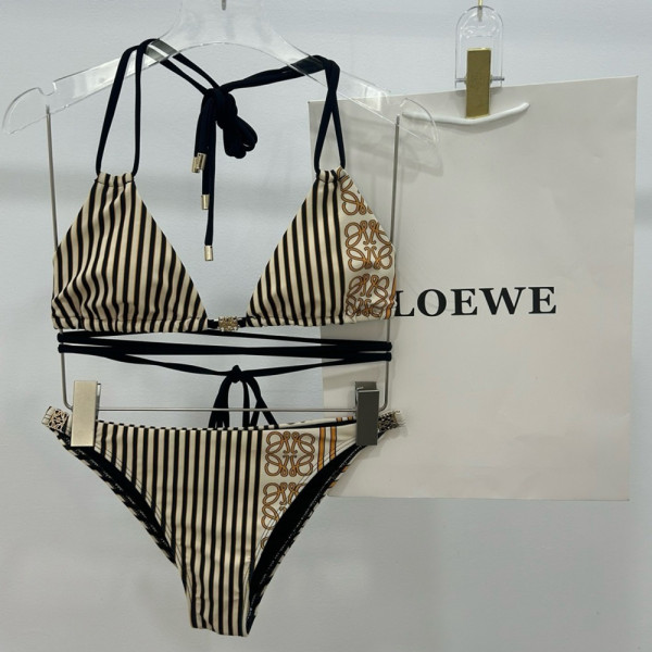 Loewe, Women Bikini, Beige
