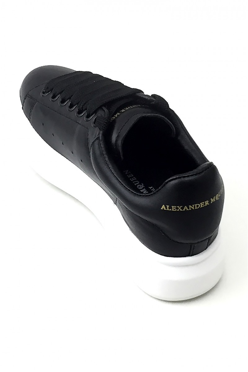 Alexander Mcqueen, Heren Oversized Sneakers, Zwart Oversized