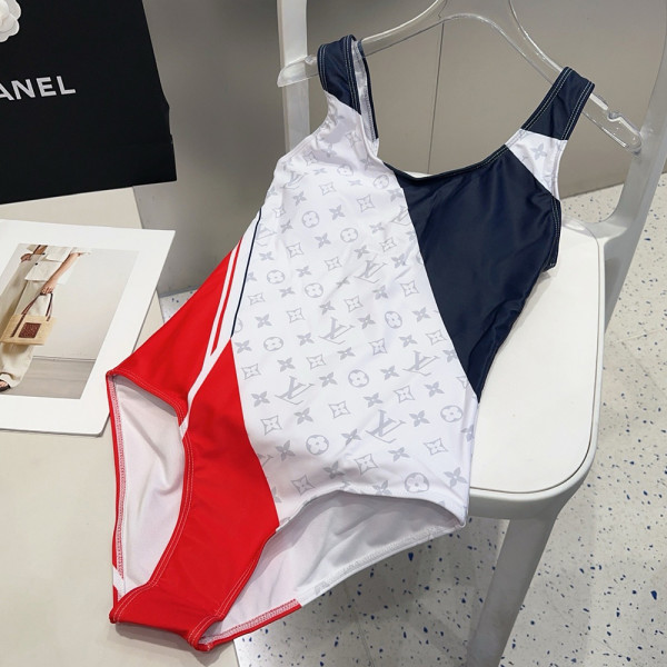 Louis Vuitton, Women Swimsuit, White