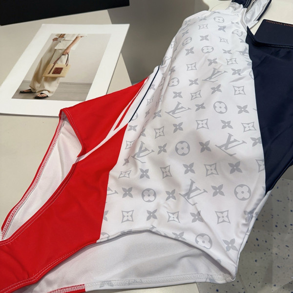 Louis Vuitton, Women Swimsuit, White