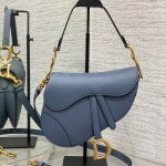 Christian Dior, Saddle, Women Bag, Blue