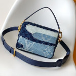 Louis Vuitton, Dames Tas, Blauw