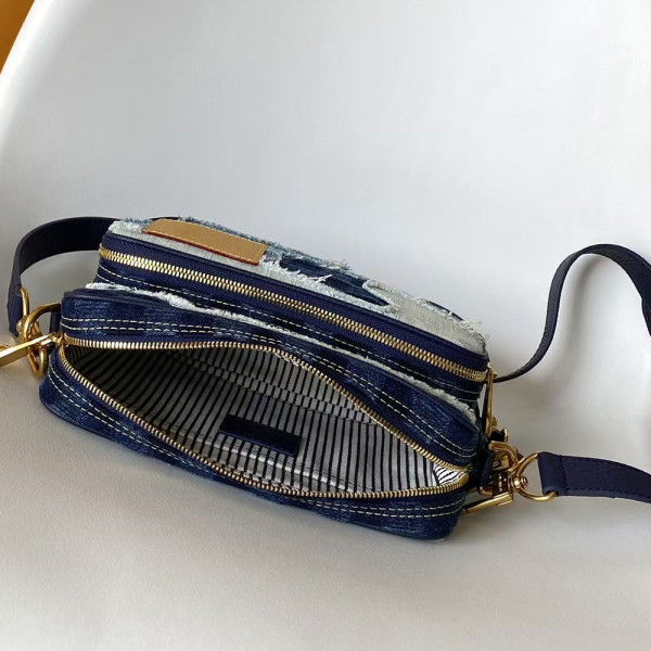 Louis Vuitton, Dames Tas, Blauw