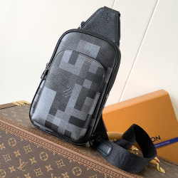 Louis Vuitton, Unisex Bag, Black