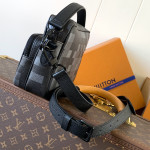 Louis Vuitton, Unisex Tas, Zwart