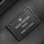 Louis Vuitton, Unisex Tas, Zwart