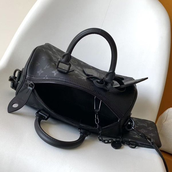 Louis Vuitton, Unisex Tas, Zwart