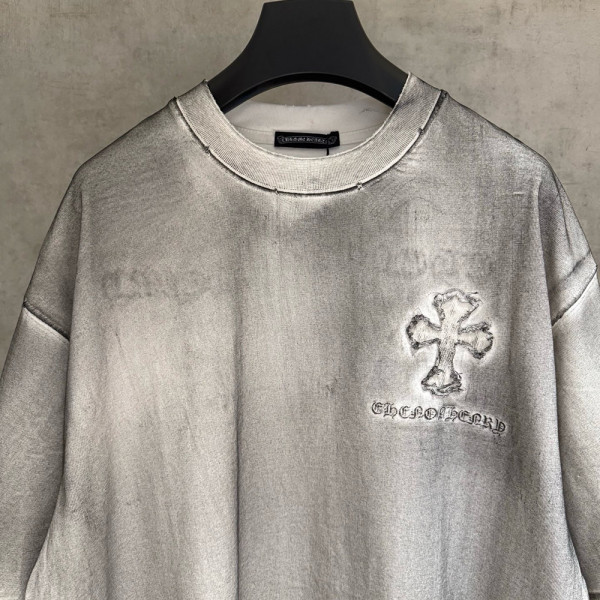 Chrome Hearts, Men T-Shirt, Grey