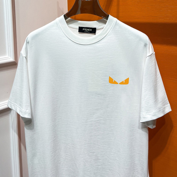 Fendi, Men T-Shirt, White
