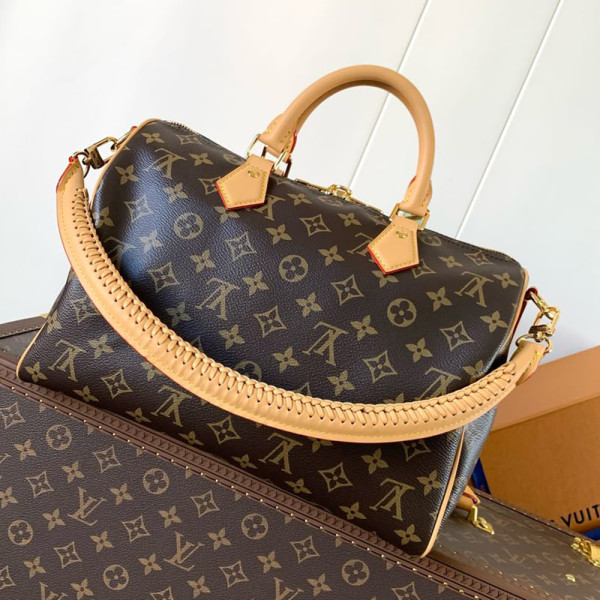 Louis Vuitton, Speedy Soft 30, Woman Bag, Brown