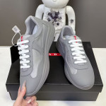 Prada, America's Cup, Men Sneaker, Grey
