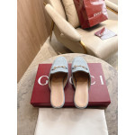 Gucci, Women Slipper, Blue