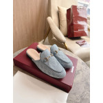 Gucci, Women Slipper, Blue