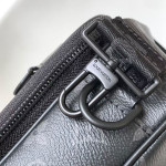 Louis Vuitton, Alpha Messenger, Unisex Tas, Zwart
