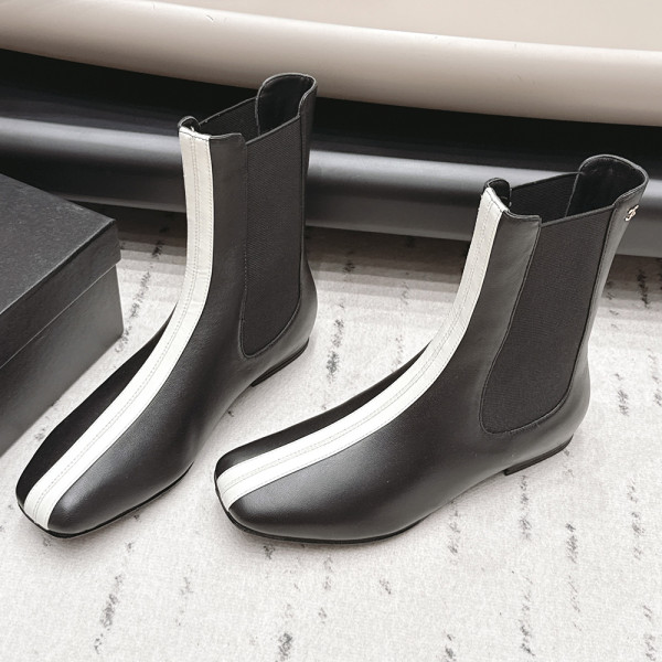 Chanel, Women Boot, Black