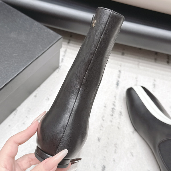 Chanel, Women Boot, Black
