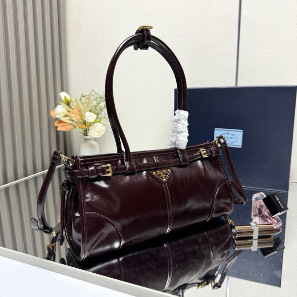 Prada, Women Bag, Burgundy