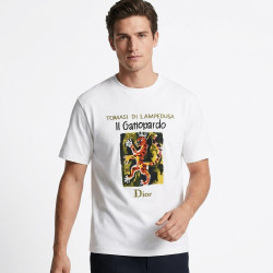 Christian Dior, Men T-Shirt, White