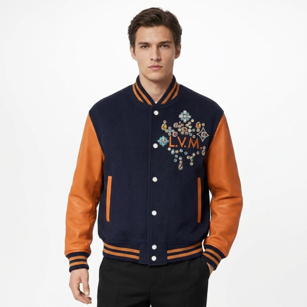 Louis Vuitton, Men Jacket, Orange