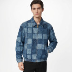 Louis Vuitton, Men Jacket, Blue