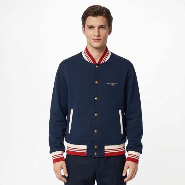 Louis Vuitton, Men Jacket, Navy