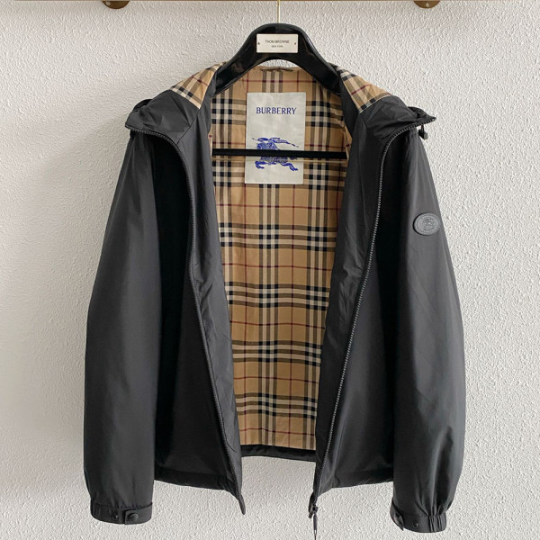 Burberry, Men Jacket, Black