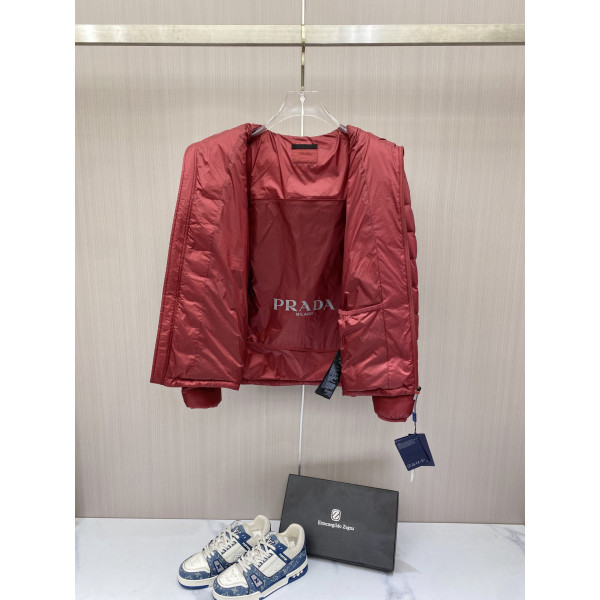 Prada, Re-Nylon Hooded Puffer, Men Jacket