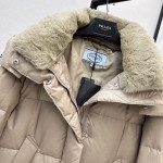 Prada, Re-Nylon Hooded Puffer, Women Jacket