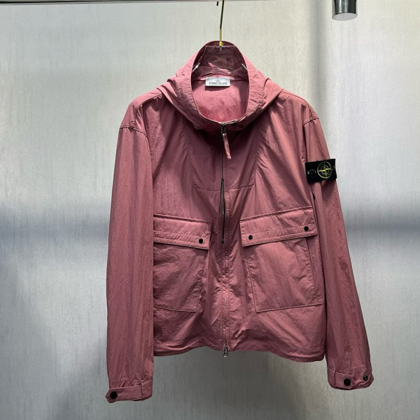 Stone Island, Nylon Metal Watro Hooded, Men Jacket