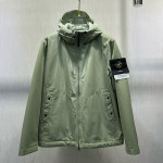 Stone Island, Light Soft Shell-R Hooded, Men Jacket