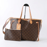 Louis Vuitton, Dames Tas, Bruin, Dubbelzijdig