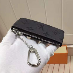 Louis Vuitton, Key Pouch, Women Wallet, Black