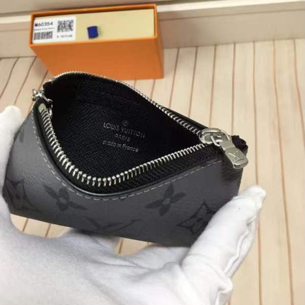 Louis Vuitton, Key Pouch, Women Wallet, Black