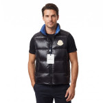 Moncler, Men Vest, Black