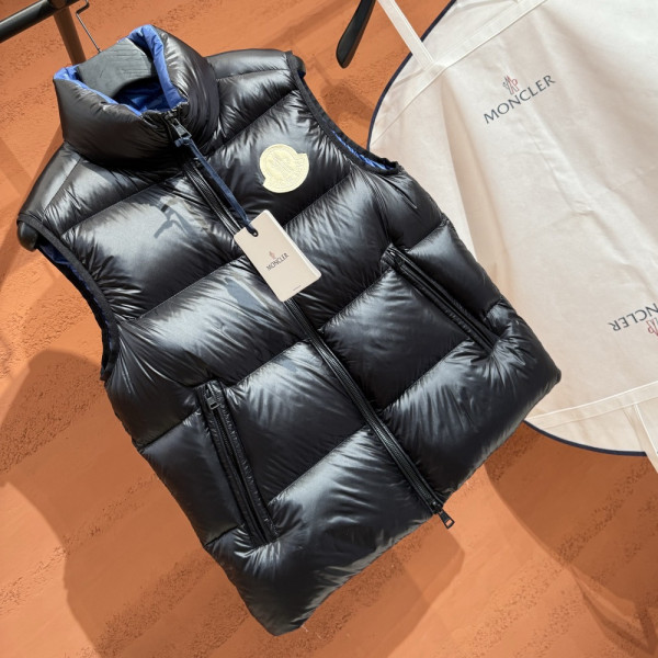 Moncler, Men Vest, Black