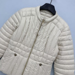 Moncler, Women Jacket, Cream
