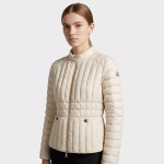Moncler, Women Jacket, Cream