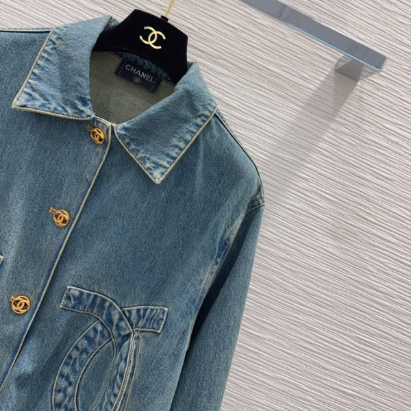 Chanel, Women Jacket, Denim