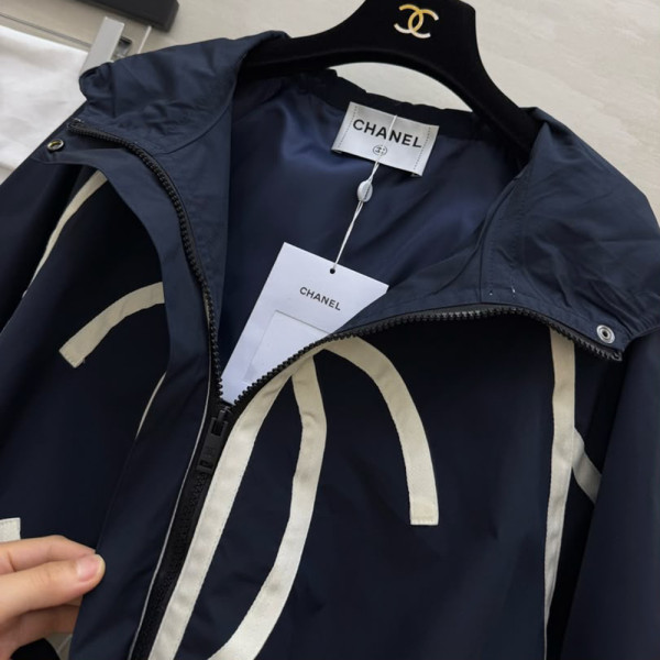 Chanel, Women Jacket, Navy