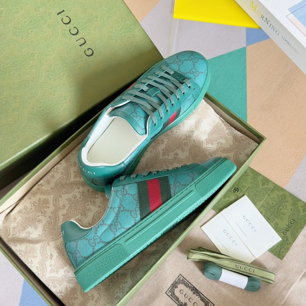 Gucci, Ace, GG Crystal Canvas, Women Sneaker