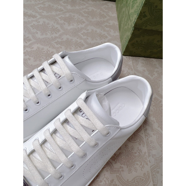 Gucci, Ace, Interlocking G, Women Sneaker, White