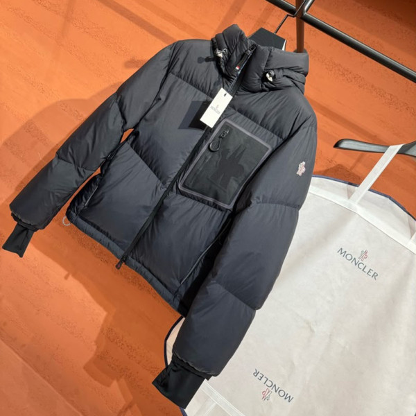 Moncler, Men Jacket, Black
