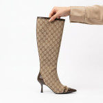 Gucci, Sovoy, Women Boot, Monogram