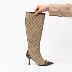 Gucci, Sovoy, Women Boot, Monogram
