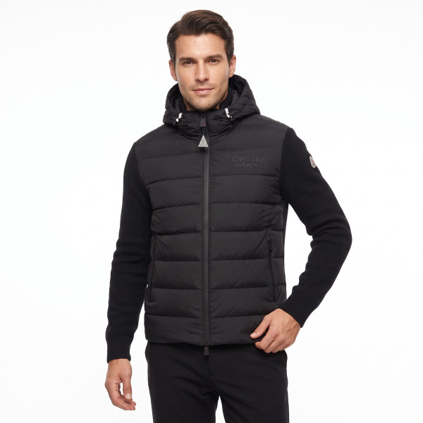Moncler, Men Jacket, Black
