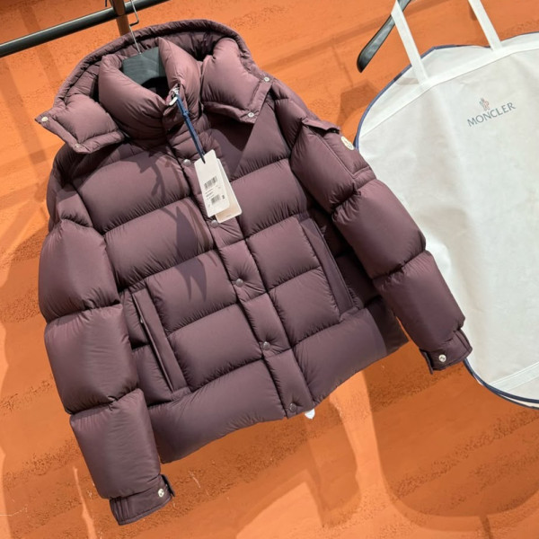 Moncler, Maya, Men Jacket, Brown