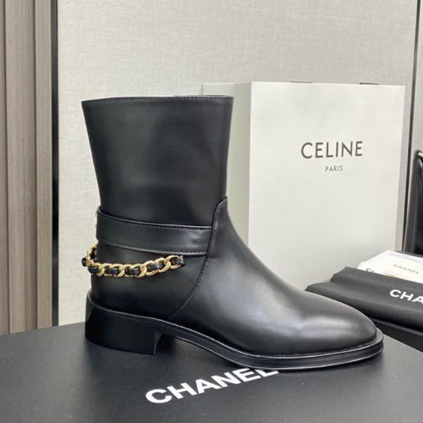 Celine, Women Boot, Black