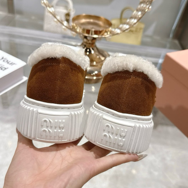 Miu Miu, Women Sneaker, Brown
