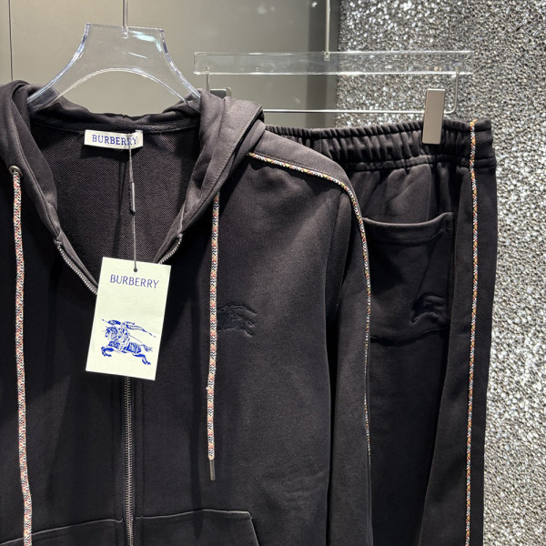 Burberry, Men Tracksuit, Black