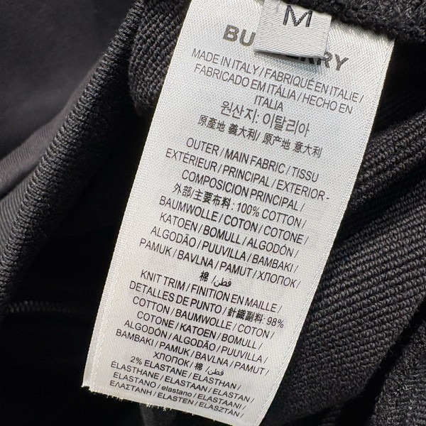 Burberry, Men Tracksuit, Black
